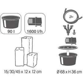 UBBINK Quellstein Taranto