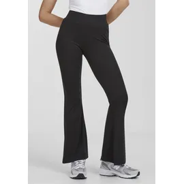 URBAN CLASSICS Flared Leggings Schwarz 3XL