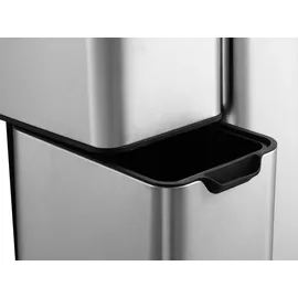 vente-unique Tretabfalleimer 60 l Silber