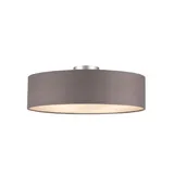 meineWunschleuchte Calma 1 E14 rund braun-grau Ø 50 cm