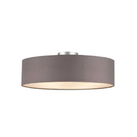 meineWunschleuchte Calma 1 E14 rund braun-grau Ø 50 cm