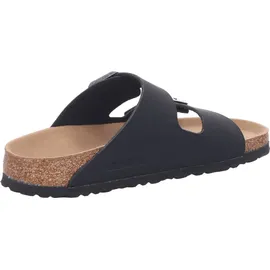 Birkenstock Arizona Vegan Birko-Flor Nubuk schmal schwarz 38