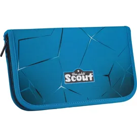 Scout Schulranzen Safety Light Alpha Set 4-teilig Polar Blue
