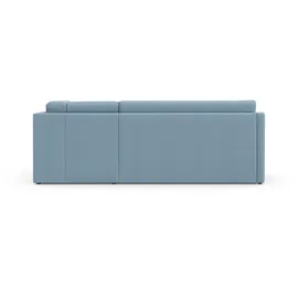 sit&more Ecksofa SIT & MORE "Panini L-Form", blau (hellblau), B:243cm H:87cm T:155cm, Sofas, Ecksofa, wahlweise mit Vorziehsitz und Bettkasten