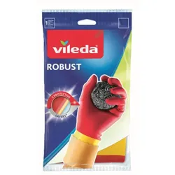 Vileda Der Robuste / Protection puderfrei, rot Gr. L