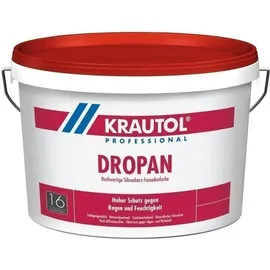 Krautol GmbH KRAUTOL DROPAN | Siliconharz-Fassadenfarbe - weiß - 5ltr