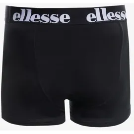 Ellesse Hali Trunks Unterhose, Herren, Blk/Gy/Wht, L
