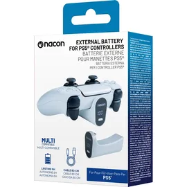 Bigben Interactive Externer Akku für PS5 Controller Weiß PlayStation 5