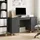 vidaXL Schreibtisch mit Regal Schwarz 142,5 x 50 x 75 cm Holzwerkstoff