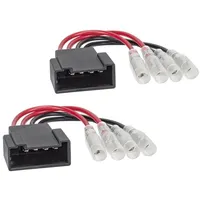 Tomzz Audio 7155-001-1 Lautsprecheradapter (2er Set) auf DIN kompatibel