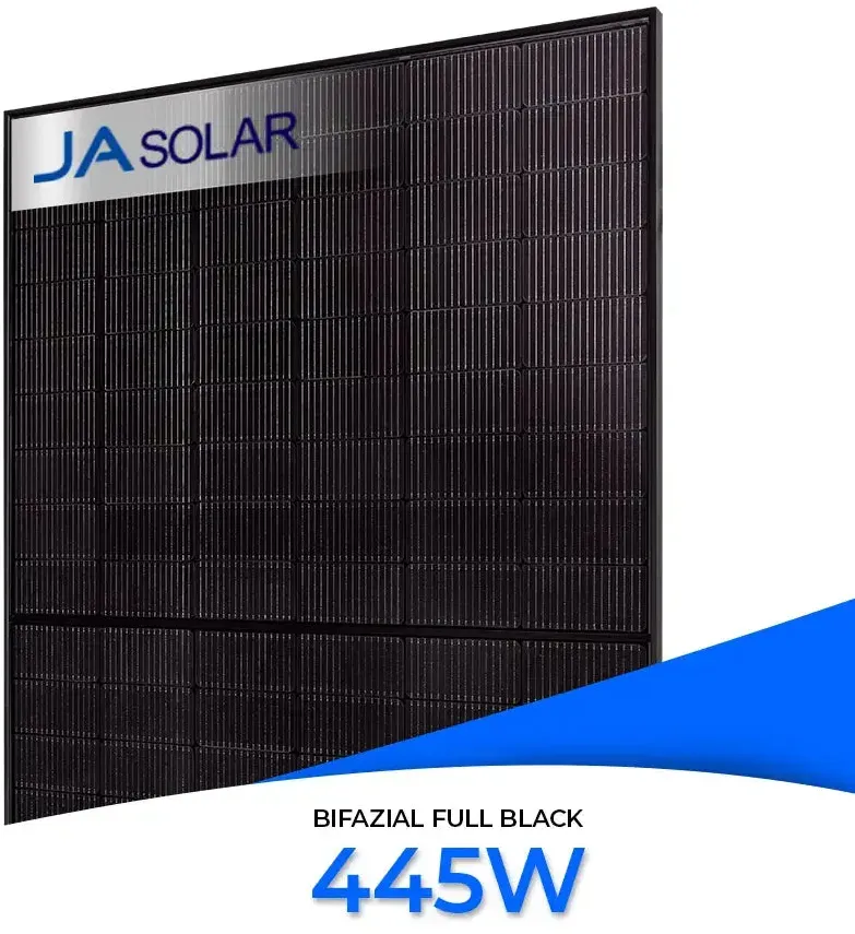 Ja Solar 445W Bifazial Glas-Glas Full Black JAM54D41 Einzelmodul - Einzelmodul