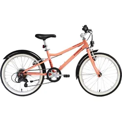 Kinderfahrrad Trekkingrad 20 Zoll Riverside 500 lachs/schwarz 20