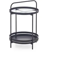 xonox.home Couchtisch schwarz B/H/T: ca. 44x62x44 cm – schwarz