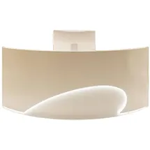 360Home 【M Duihao160cm】Empfangstheke Theke geschwungene Tresen Kasse Empfangstresen beige