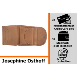 Josephine Osthoff Handtaschen-Manufaktur Josephine Osthoff Geldbörse unisex braun