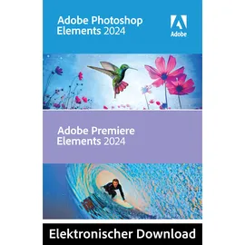 Adobe Photoshop Elements 2024 + Premiere Elements 2024 Win/MAC