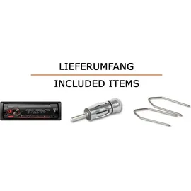 JUST SOUND best choice for caraudio Autoradio Einbaupaket für den Opel Corsa B | Bluetooth USB