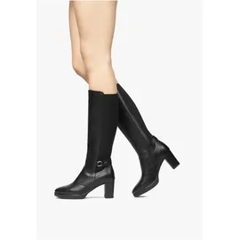 Nero Giardini Stiefel Leder/Textil - Schwarz 35