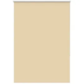 vidaXL Verdunkelungsrollo 110 x 130 cm Beige