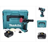 Makita DPV 300 G1J Akku Schleifer Polierer 18 V 50 / 80 mm Brushless + 1x Akku 6,0 Ah + Makpac - ohne Ladegerät