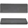 vidaXL Stufenmatte 65 x 21 cm Dunkelgrau
