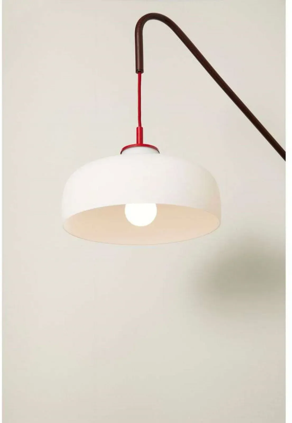 Wandleuchte Hübsch, Beige, für Wohnzimmer, Metall - 111