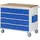 Rau Montagewagen Holz 1145x650x975 mm blau