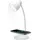 Bigben Connected BigBen 15W Induktionsladegerät + Lautsprecher + Lampe, Weiß - Weiß
