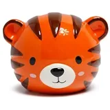 Puckator Spardose für Kinder aus Keramik – Alfie, der Tiger, süße Tiere, aufklappbar