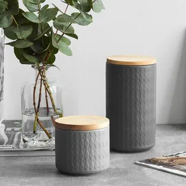 Springlane Frischhaltedose grau 10,1 x 9,3 cm 0,4 l