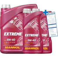 MANNOL 7L MOTORÖL Extreme 5W-40 5W40 MOTORENÖL
