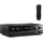 Donner Stereo Verstärker, Prämie 4-Kanal Verstärker mit 1000 W Maximalleistung und Bluetooth 5.3, USB, FM, 2 Mikrofoneingängen, Cinch, Glasfaser/Koaxial Eingang für Heim, Karaoke und Kinolautsprecher