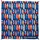 Lifeventure Picknickdecke Surfboards blau 150 x 150 cm