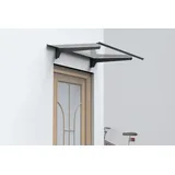 Trendline Vordach Nizza 140 x 90 cm schwarz