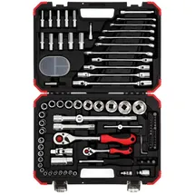 Gedore red Steckschlüssel-Satz 1/4 + 1/2 92-teilig