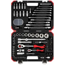 Gedore red Steckschlüssel-Satz 1/4 + 1/2 92-teilig