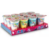 Prima® Zuckerwatte im Becher 12 Stück im Paket in jedem Becher ist ein Tattoo Bild Candy floss - Wata cukrowa w kubku