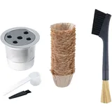 Wiederverwendbare Kaffeefilter, Kaffeepads, Becher – 6er-set