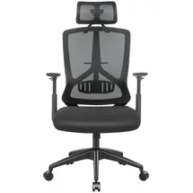 Songmics OBN53BK Stoff Schwarz