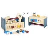 Small Foot Company Werkzeugkasten und Werkbank Workshop (12557)