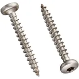 Scobalit Schrauben V2A für Holz 4,5 mm x 35 mm 100 Stück