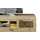 Uno Madera II TV-Lowboard 190x59x47 mehrfarbig Metall/Holzwerkstoff