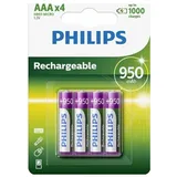 Philips Rechargeable AAA 950 mAh 4 St.