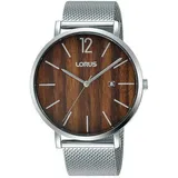 LORUS Herrenuhr Silber Edelstahl Analog Dresswatch RH995MX9