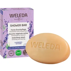 Feste Duschpflege Lavender + Vetiver - entspannender Duft 75 g