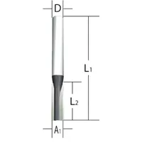 Makita D-47385 Nutfräser 4 mm