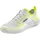 Kempa Kourtfly W in weiß/fluo gelb 39 - atmungsaktiv und hoher Grip Dank Michelin-Sohle