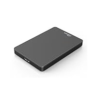 Sonnics 500GB Dunkelgrau Externe tragbare Festplatte USB 3.0 super schnelle Übertragungsgeschwindigkeit für den Einsatz mit Windows PC, Apple Mac, XBOX ONE und PS4 Fat32