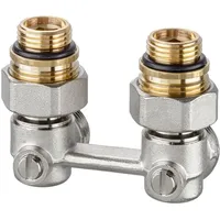 HEIMEIER Anschlussverschraubung 0565-50.000 Rp 1/2, Eck, Zweirohrsystem