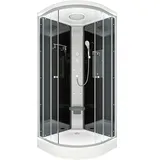 SeniorBad Duschkabine Fertigdusche Dusche Komplettkabine D10-03T0-EC 80x80 cm mit 2K Scheiben Versiegelung